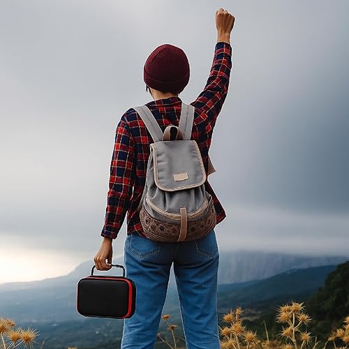 Miniatura 19 de Funda rígida de EVA con espuma personalizable de 11 x 7.8 x 4.3 pulgadas, funda protectora de transporte de EVA a prueba de golpes al aire libre