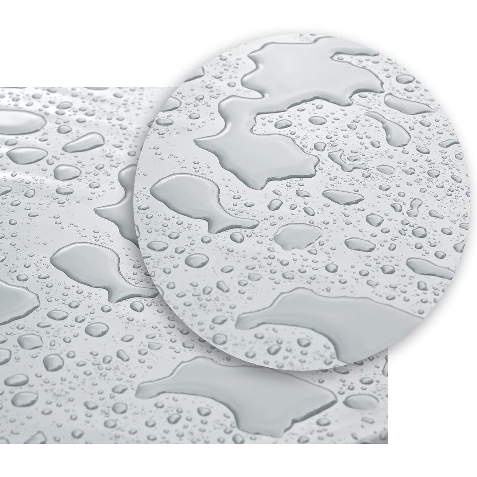 Nappe de protection rectangulaire PVC anti-rayures pour préserver vos tables de repas