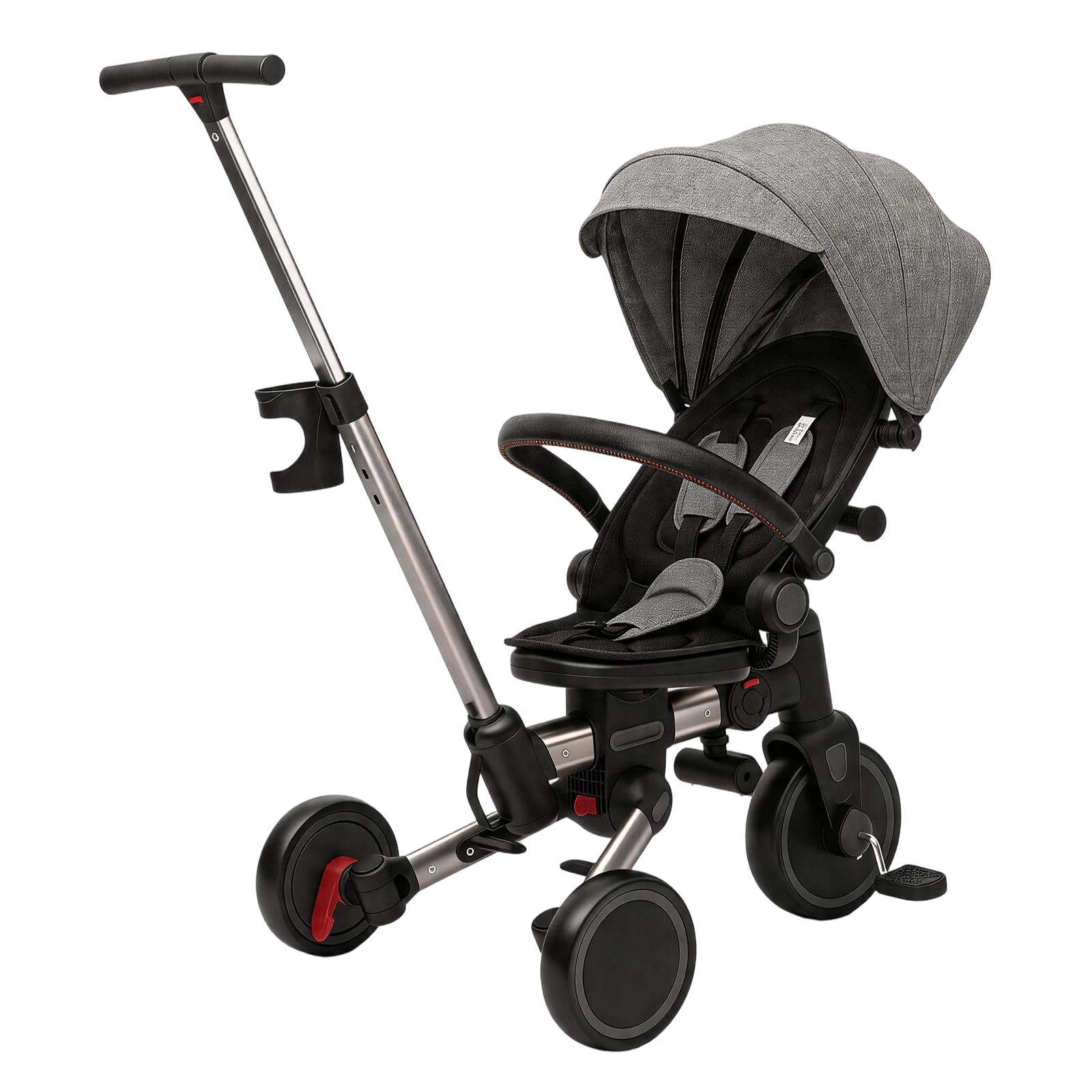 【新品】ASOWTREND 子供用三輪車 折りたたみ 手押し棒 4WAY 緑 Amazon.co.jp: 【ASOWTREND】 三輪ベビーカー 手押し棒付き 多機能7in1