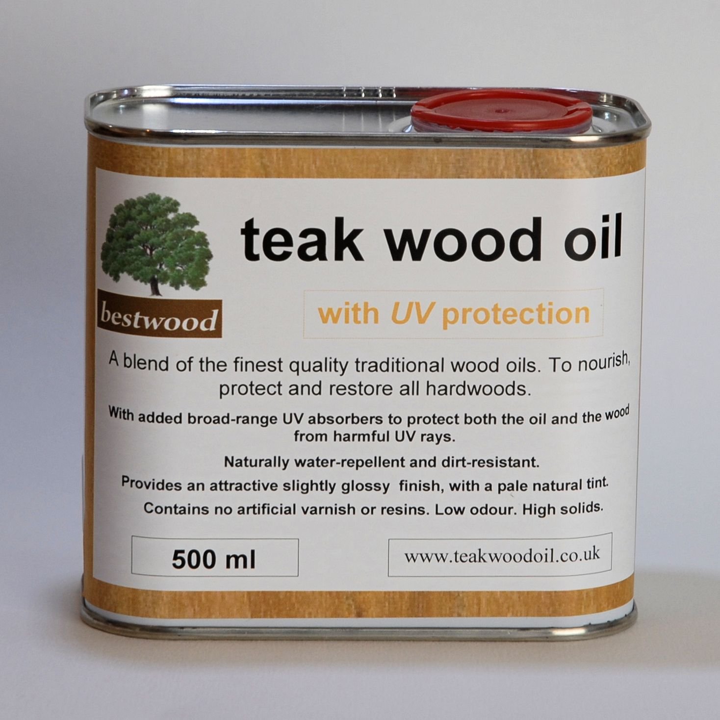 Bestwood Teak Oil 500Ml, Uv Protection, Finest Quality, Buy Direct