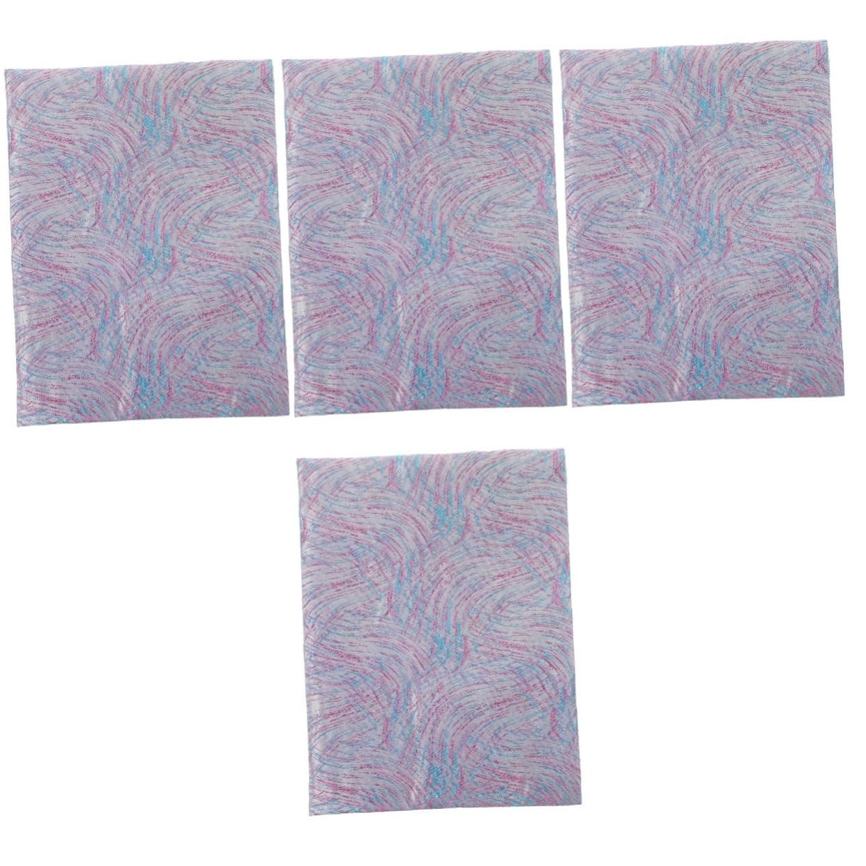 SHINEOFI 4 Pièces couverture du livre des élèves couverture de livre décorative e de format a5 bookcase decoration protège- décoratif Décoration de en tissu