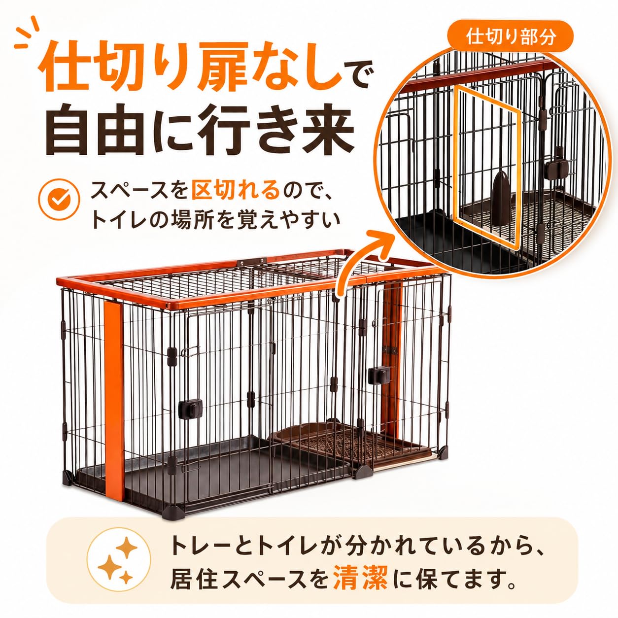 Gizmoです。 トイレ付き犬用ケージ 幅146cm ブラック Gizmoです。 トイレ付き犬用ケージ 幅146cm ブラック Amazon