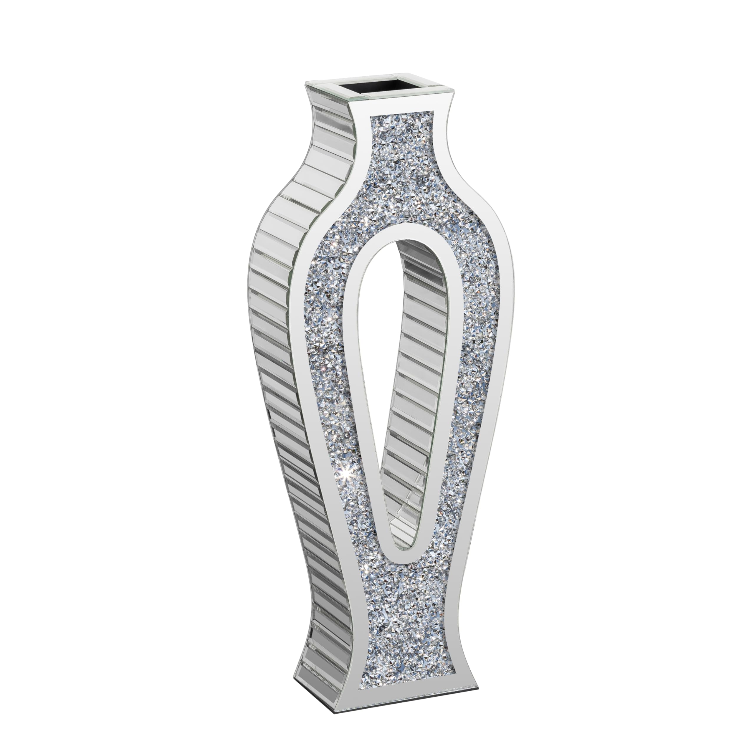 Vase de sol miroir SHYFOY avec diamants en cristal cadeau de mariage et pendaison