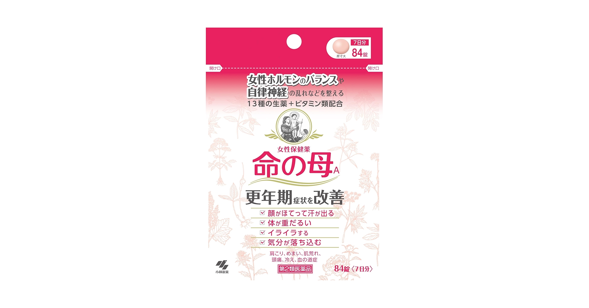 Amazon.co.jp: 【第2類医薬品】命の母A 84錠 : ドラッグストア