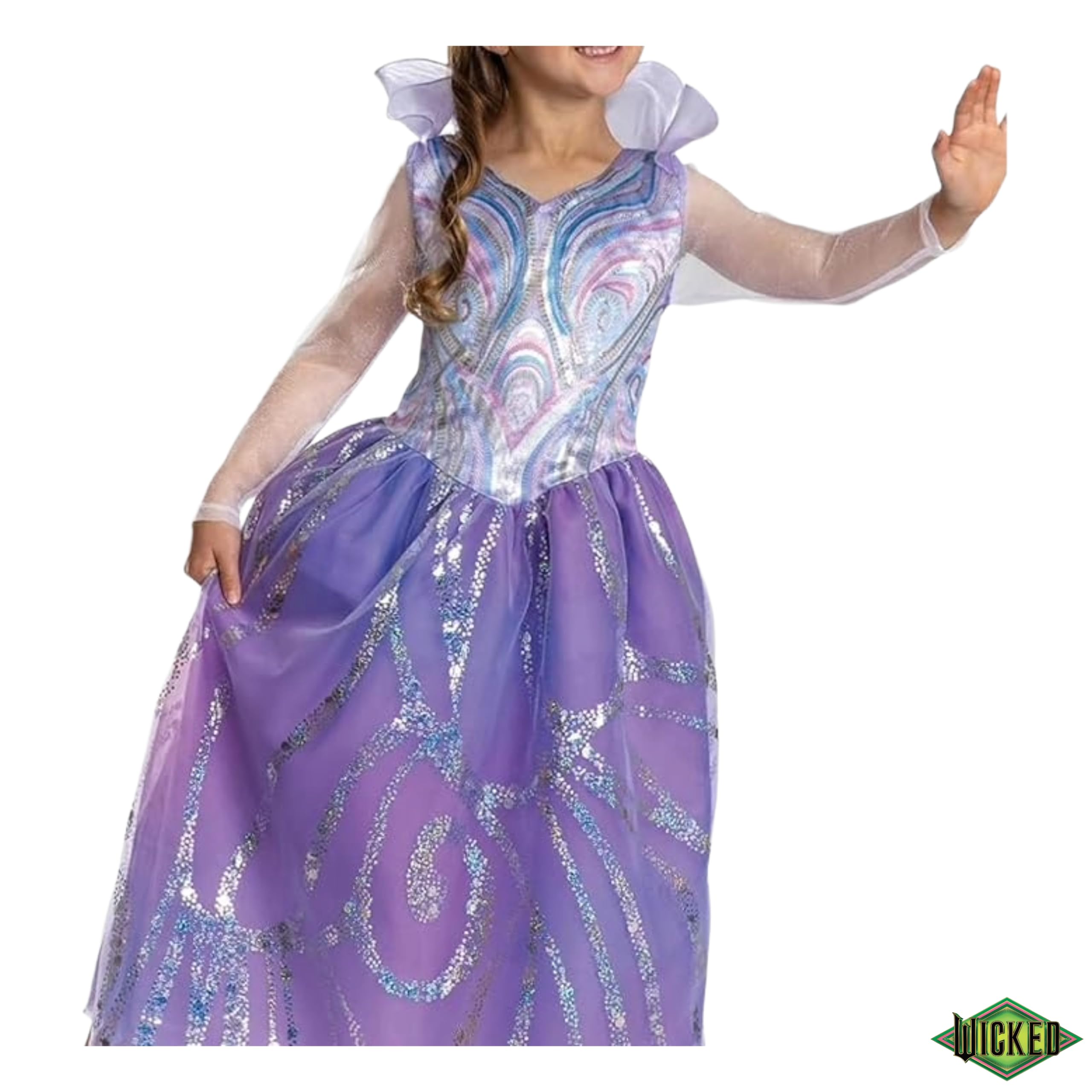 Wicked 245129M-EU Glinda Dress Up, Multi