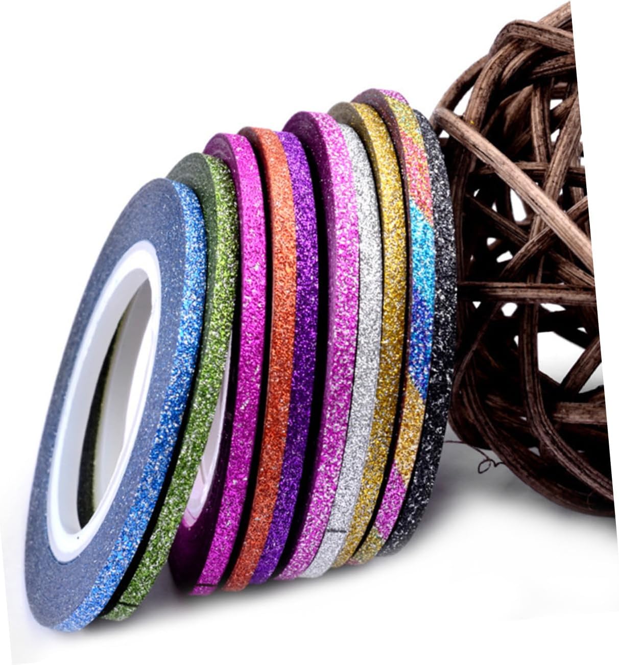 30pcs Gold Silver Wire Nail Striping Tape Line Decorations for Women Manicure Decor