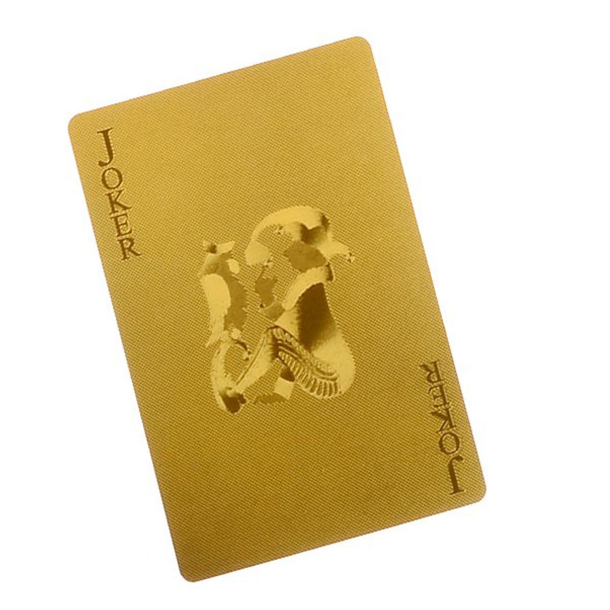 Amazon.co.jp: Bestmaple® 24k金箔トランプ (無印刷の通用24k