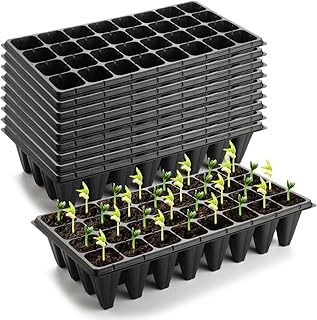 RooTrimmer 10 Pack 32 Cell Seed Starter Trays - Extra Deep 4.33
