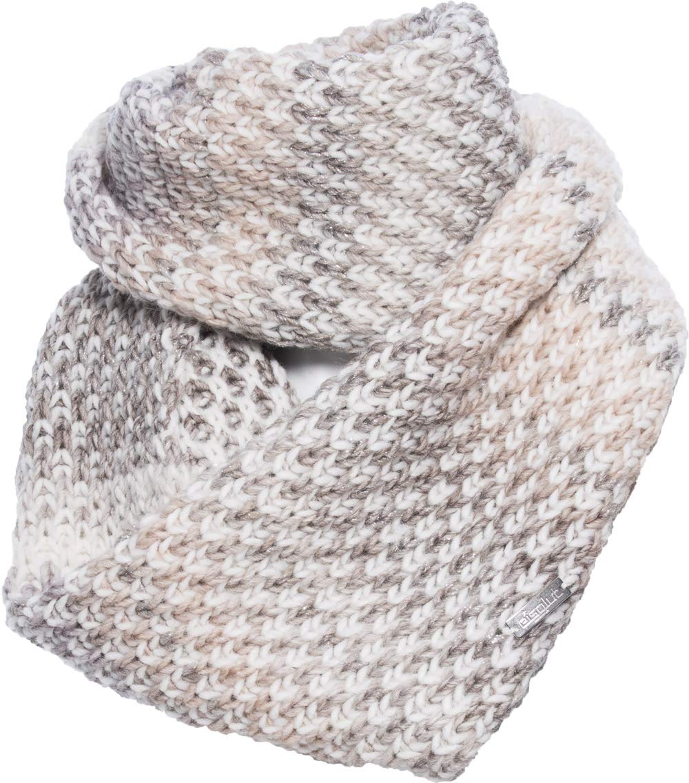 Eisglut Women Bailey Loop Scarf - White, One Size