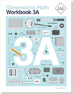 Dimensions Math Workbook 3A | Singapore Math Inc. [Paperback]