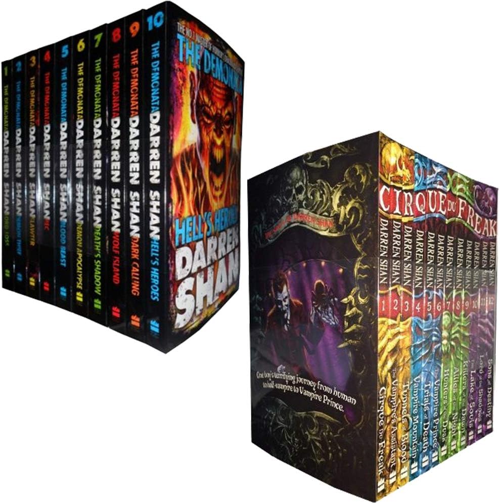 Cirque Du Freak Series & Demonata Series 22 Books Set By Darren Shan