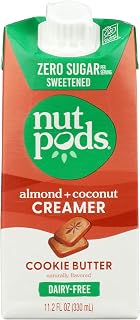 Nutpods Cookie Butter Almond Coconut Creamer, 11.2 Fz