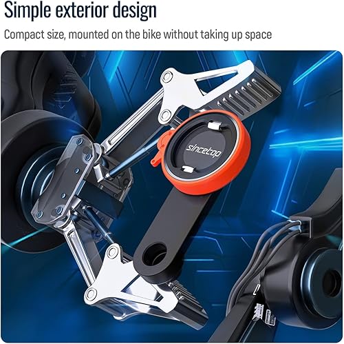 Miniatura 8 de sincetop Soporte para teléfono de bicicleta, Tapa de vástago de bicicleta de montaña Soporte para teléfono, Abrazadera universal de aluminio para