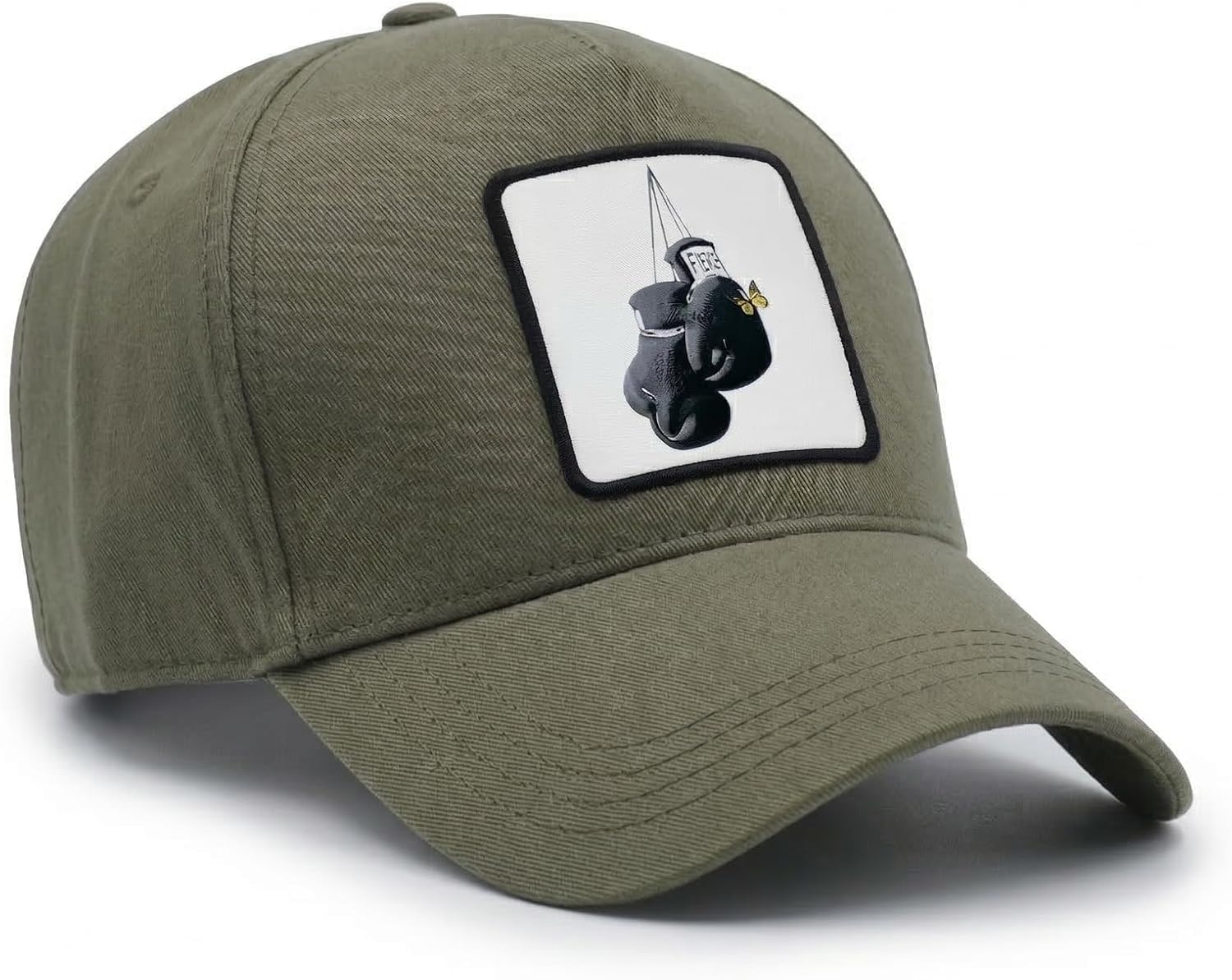 Adjustable Baseball Hat with Interchangeable Removable Patch – Unisex Trucker Cap for Men & Women