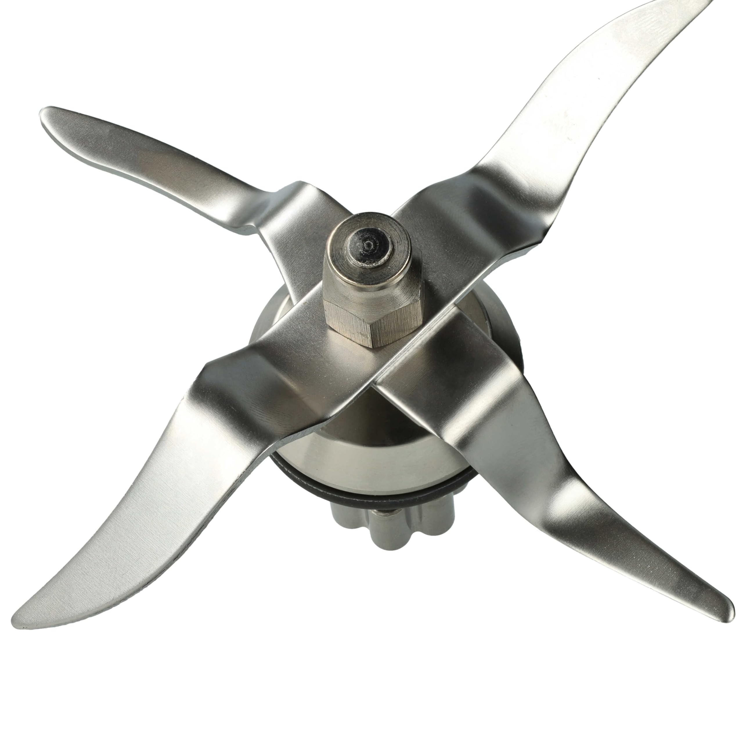 vhbw gruppo lame compatibile con Silvercrest SKMK1200C3, 389505, SKMK1100A1 robot da cucina - Con 4 lame in acciaio inox