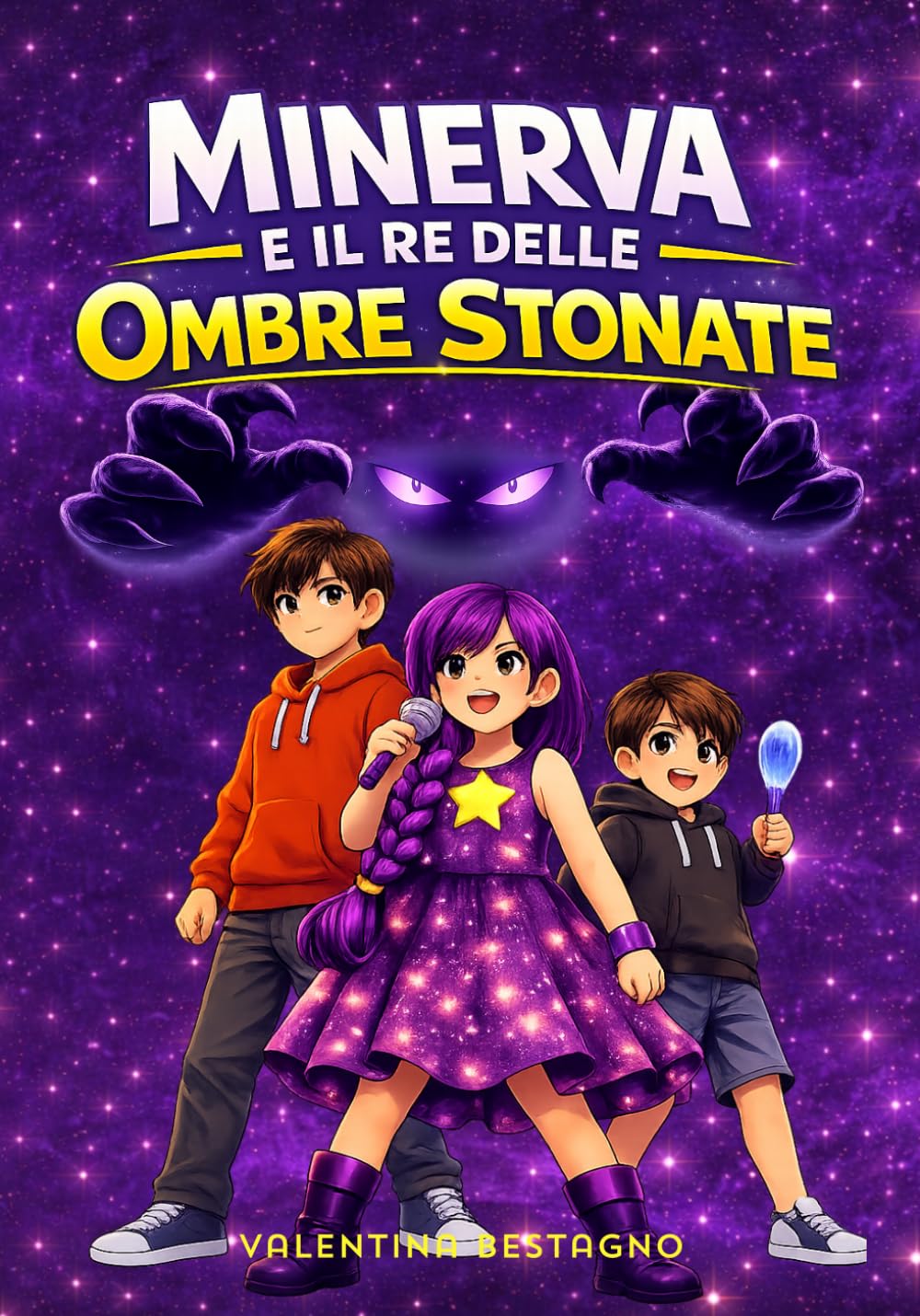Minerva e il Re delle Ombre Stonate: Una storia illustrata per bambini coraggiosi