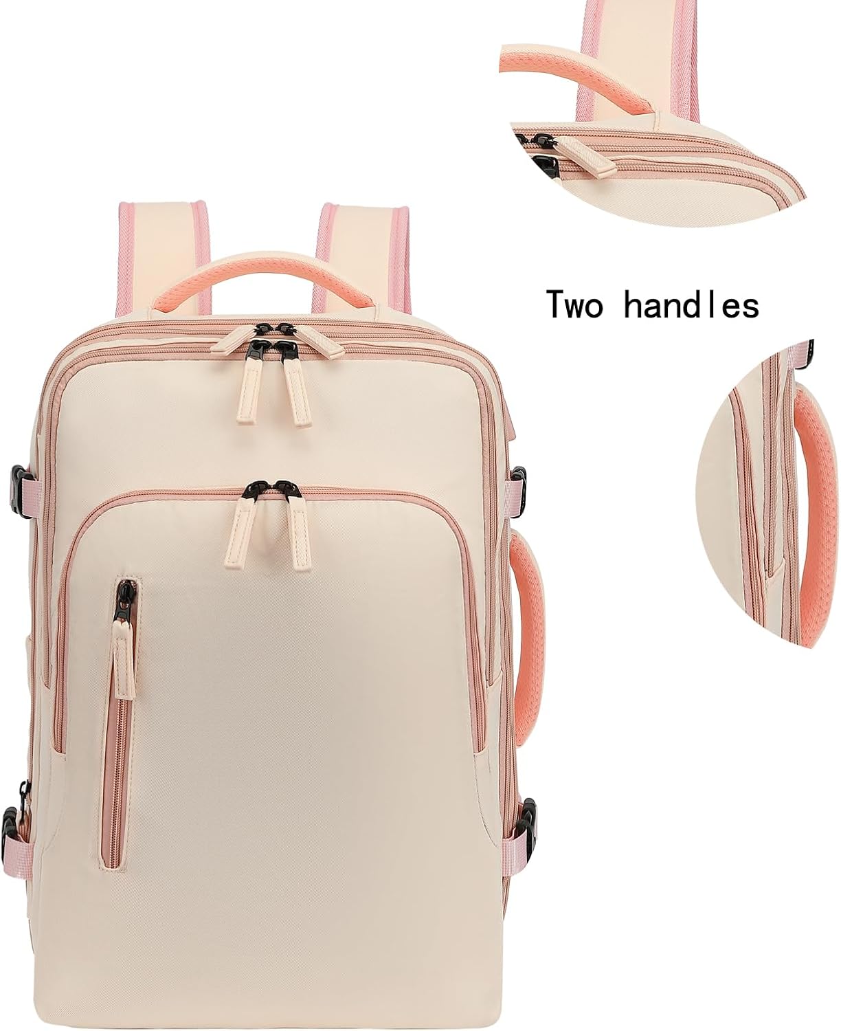 Unisex Travel Backpack Expandable Waterproof Luggage Anti Theft Bagpack 16 Inch Laptop Ravel Bag for Travel, Work