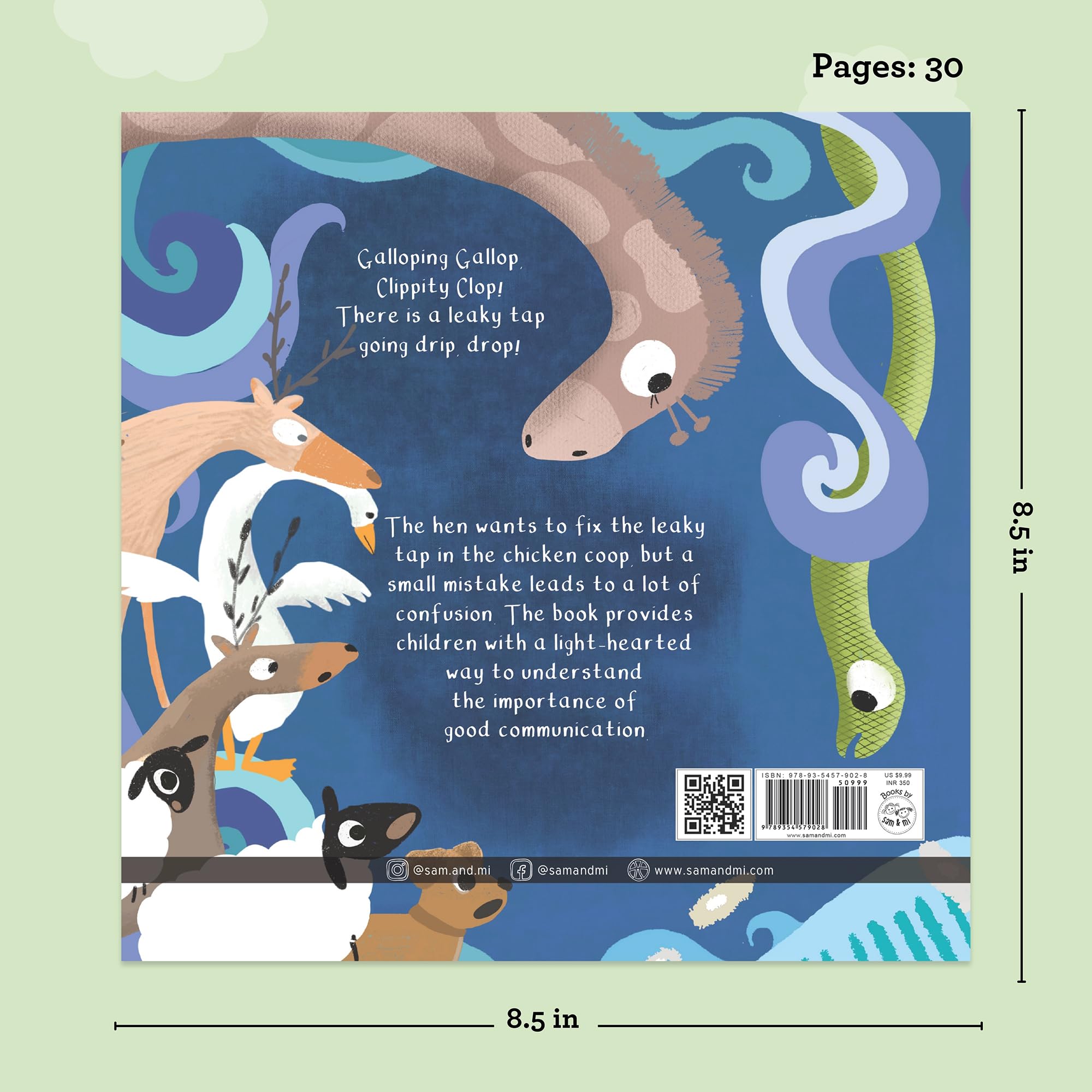 The Leaky Beak | A Funny Read-Aloud Storybook by SAM & MI | Perfect Bedtime Tale About Communication & Teamwork (Ages 3β8) 2