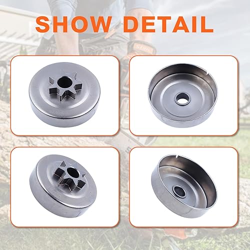 Miniatura 6 de . Kit de cubierta de piñón de tambor de embrague 325"-7T para motosierra Stihl MS231 MS251 MS241 MS231C MS241C MS251C motosierra 1143 640 2002