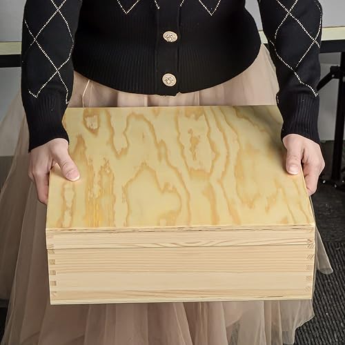 Miniatura 2 de Moldes de jabón grandes, revestimiento de silicona rectangular de 8L282 oz para molde de 18 barras con caja y tapa de madera, herramientas para