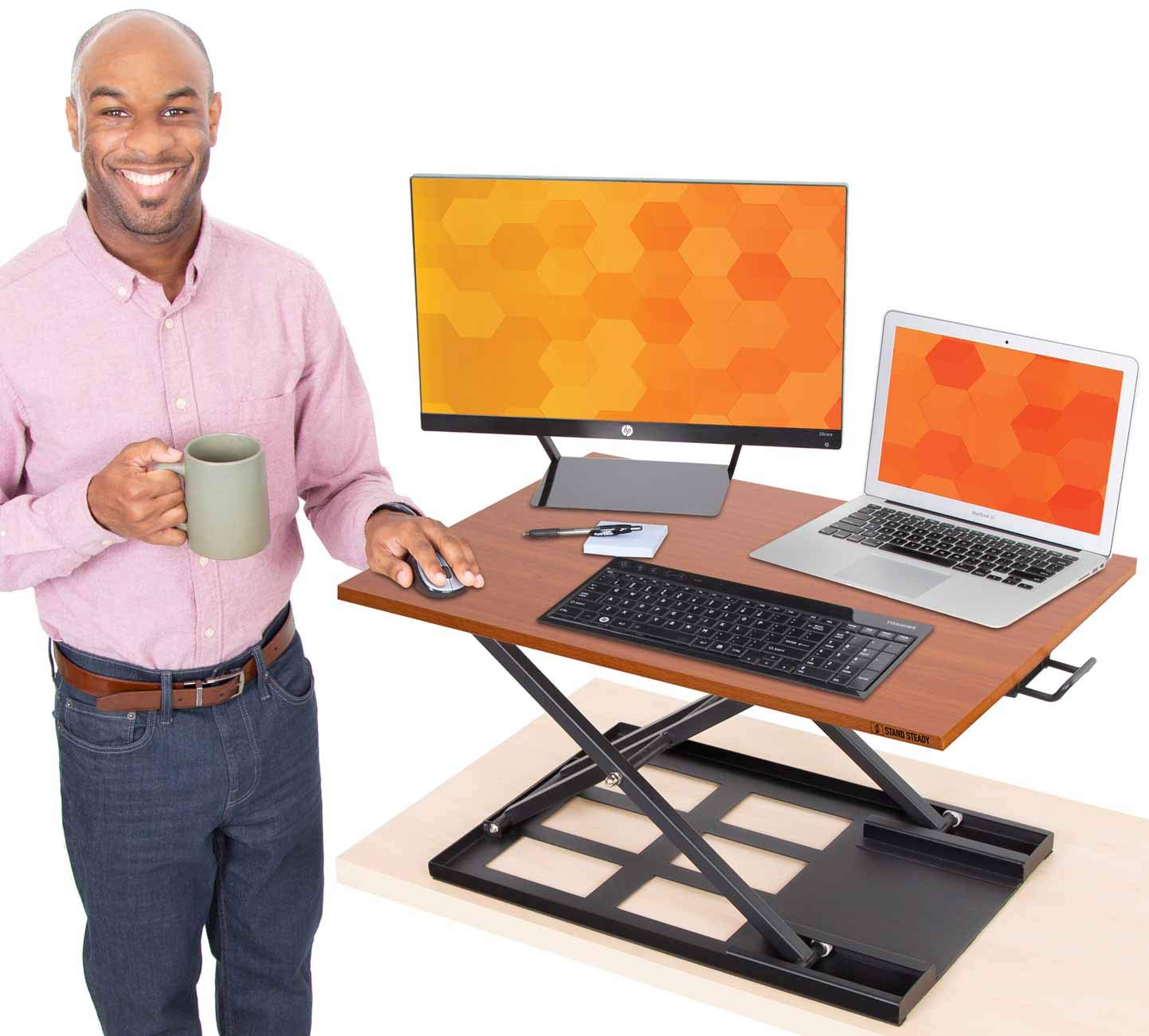 Buy Stand Steady XElite Pro Standing Desk Converter Instantly