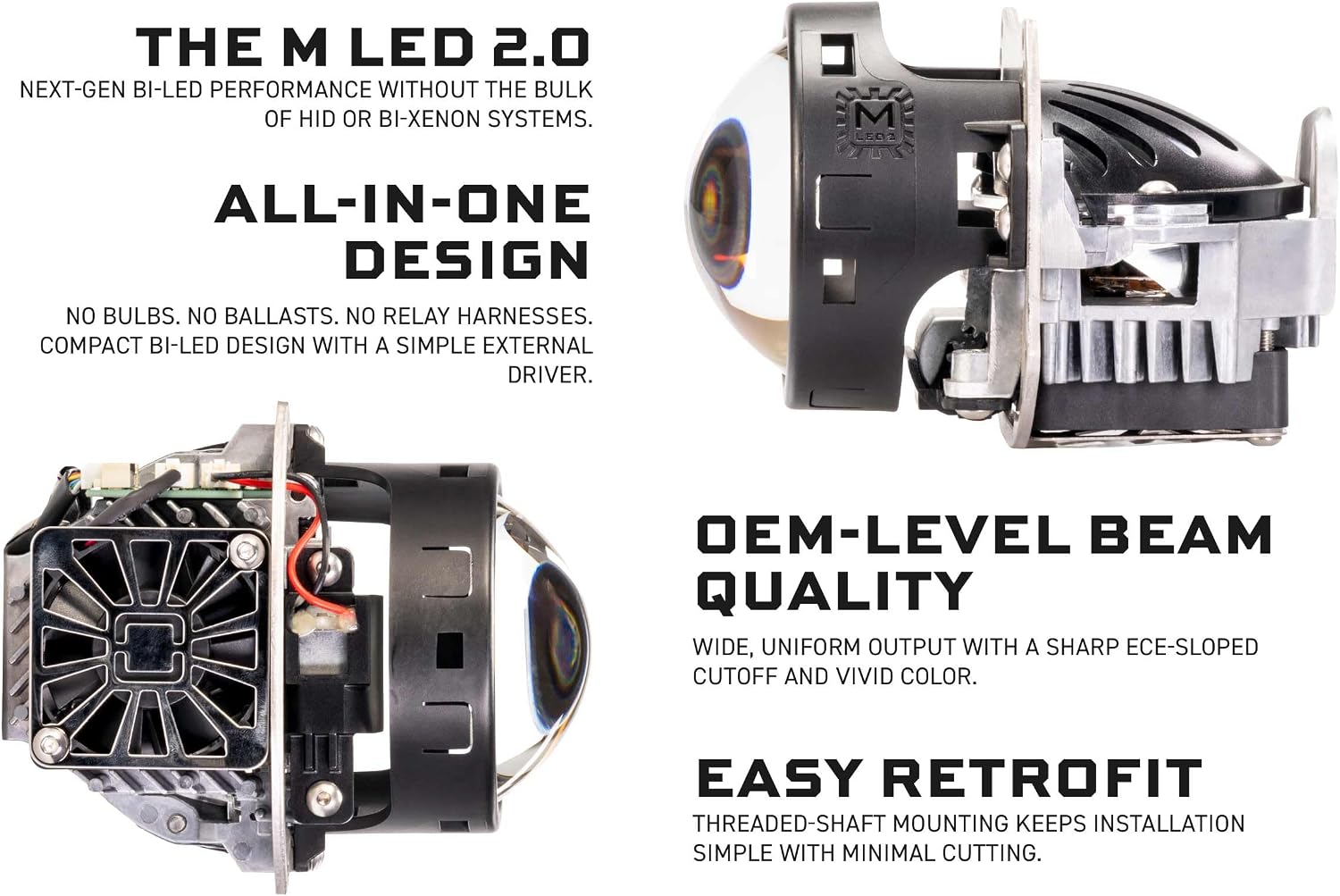 Bi-LED: Morimoto M LED 2.0 (LHD) PR352