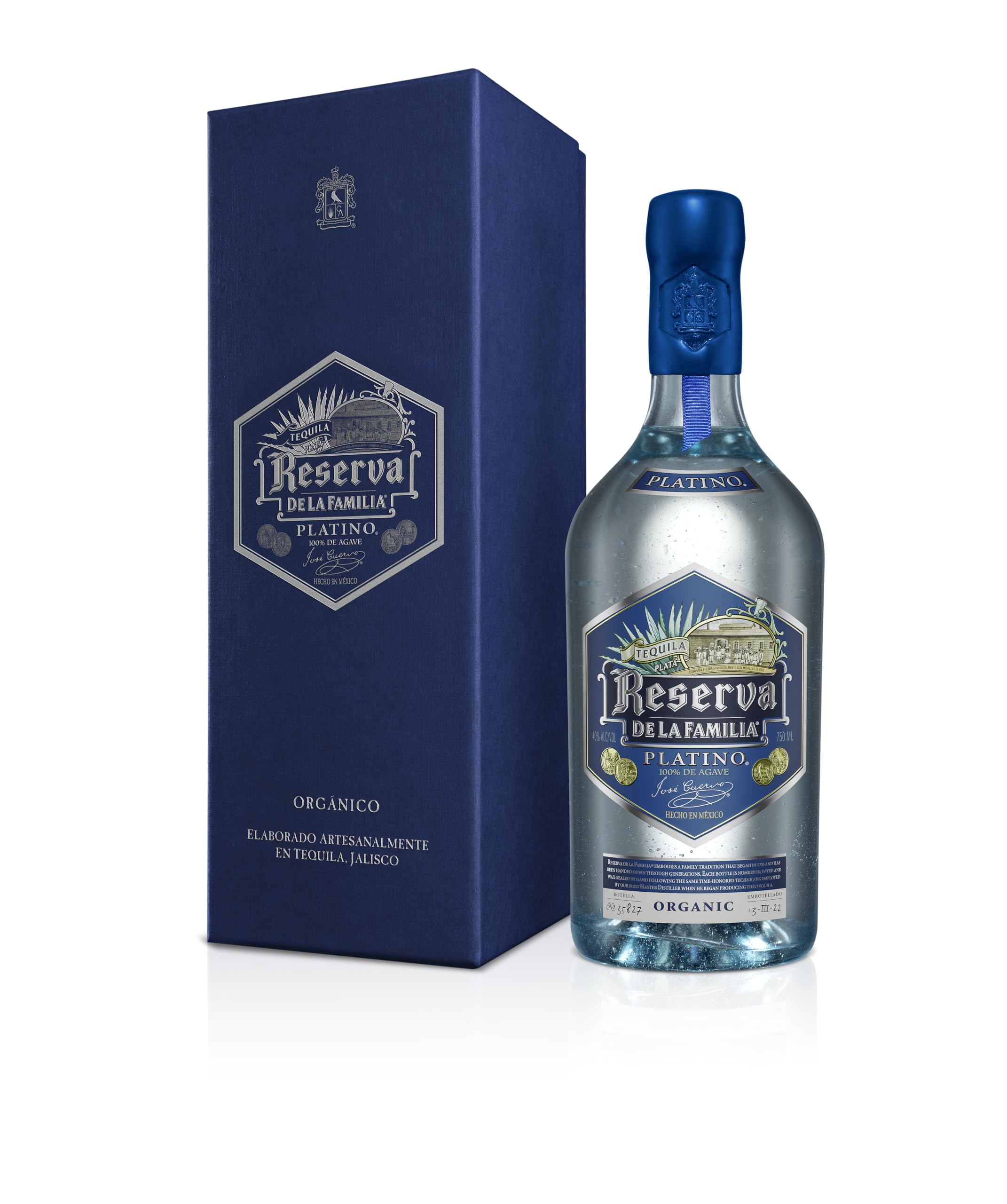 Jose Cuervo Reserva de la Familia Platino 70cl – Tequila super premium, non invecchiato. 40% vol