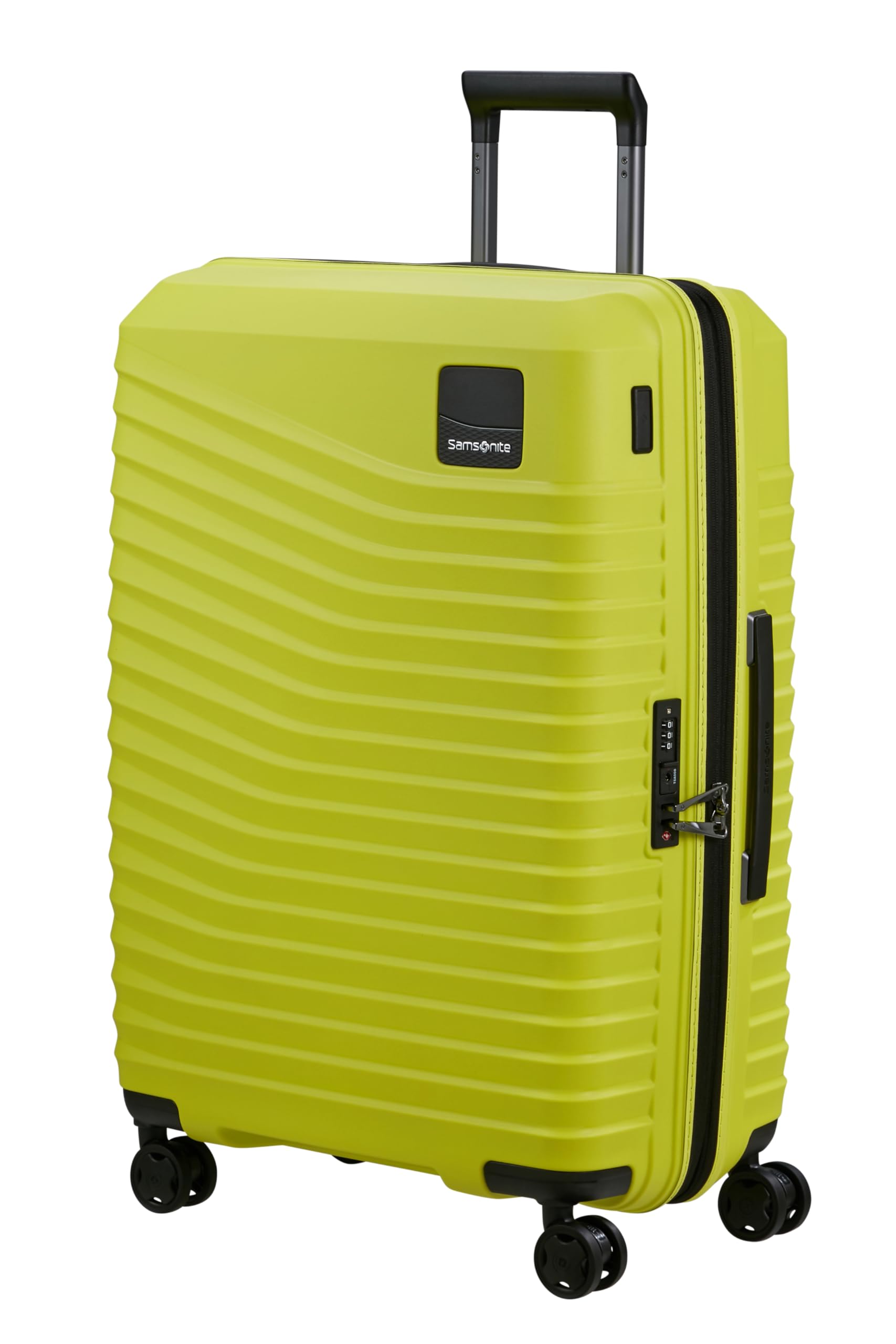 Samsonite Intuo, Bagaglio a mano espandibile Unisex - Adulto, Verde (Lime), Spinner M (69 cm - 87L)