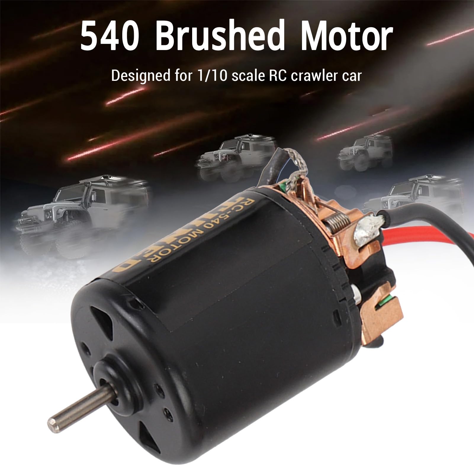 KIMISS Moteur brossé 540 540 moteur brossé 55T précision Rotor équilibré fer cuivre RC moteur de KIMISS Moteur brossé 540 540 moteur brossé 55T précision Rotor équilibré fer cuivre RC moteur de