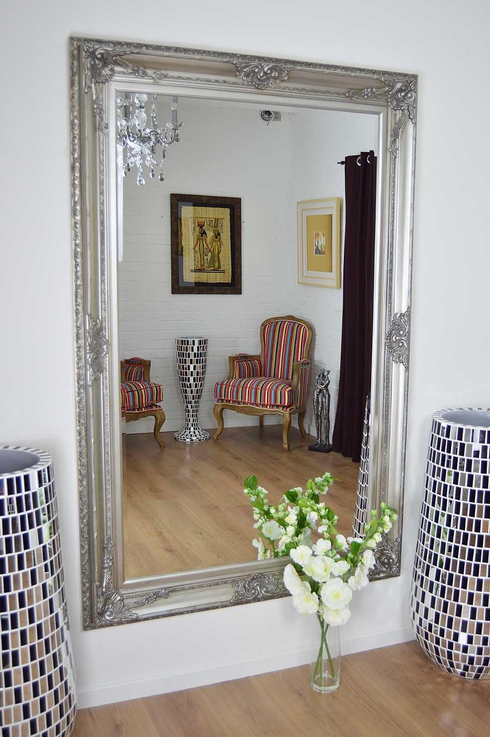 Decorative Full Length Antique Mirror 5FT11 X 3FT11 (179cm