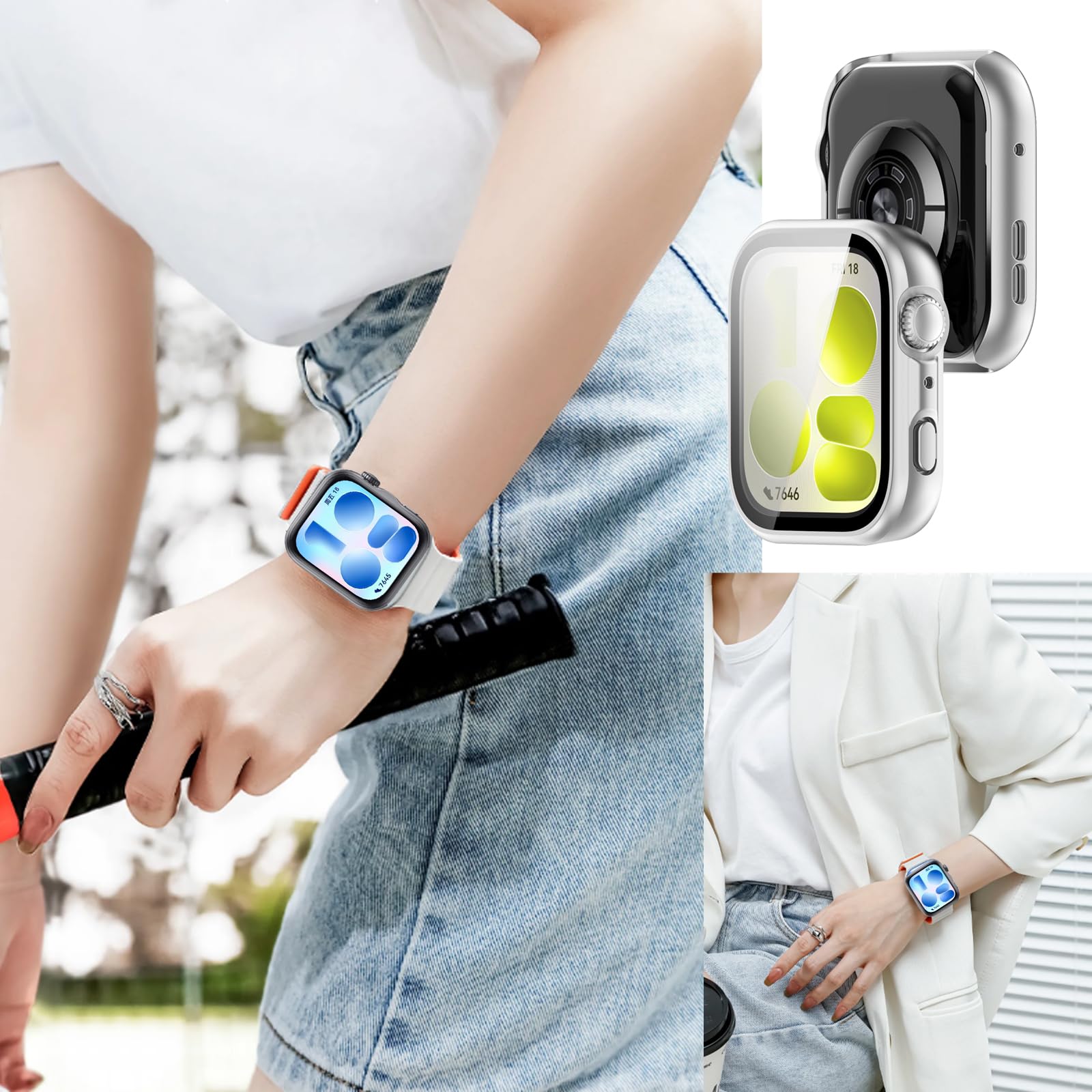 Amazon.co.jp: YAODLE For HUAWEI WATCH FIT 5 カバー ファーウェイ 