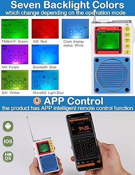 ZHIWHIS ラジオ 小型防災 アラーム 録音 USB充電式 ZWS-787 81eHPNaAkML._AC_SY200_QL15_.jpg