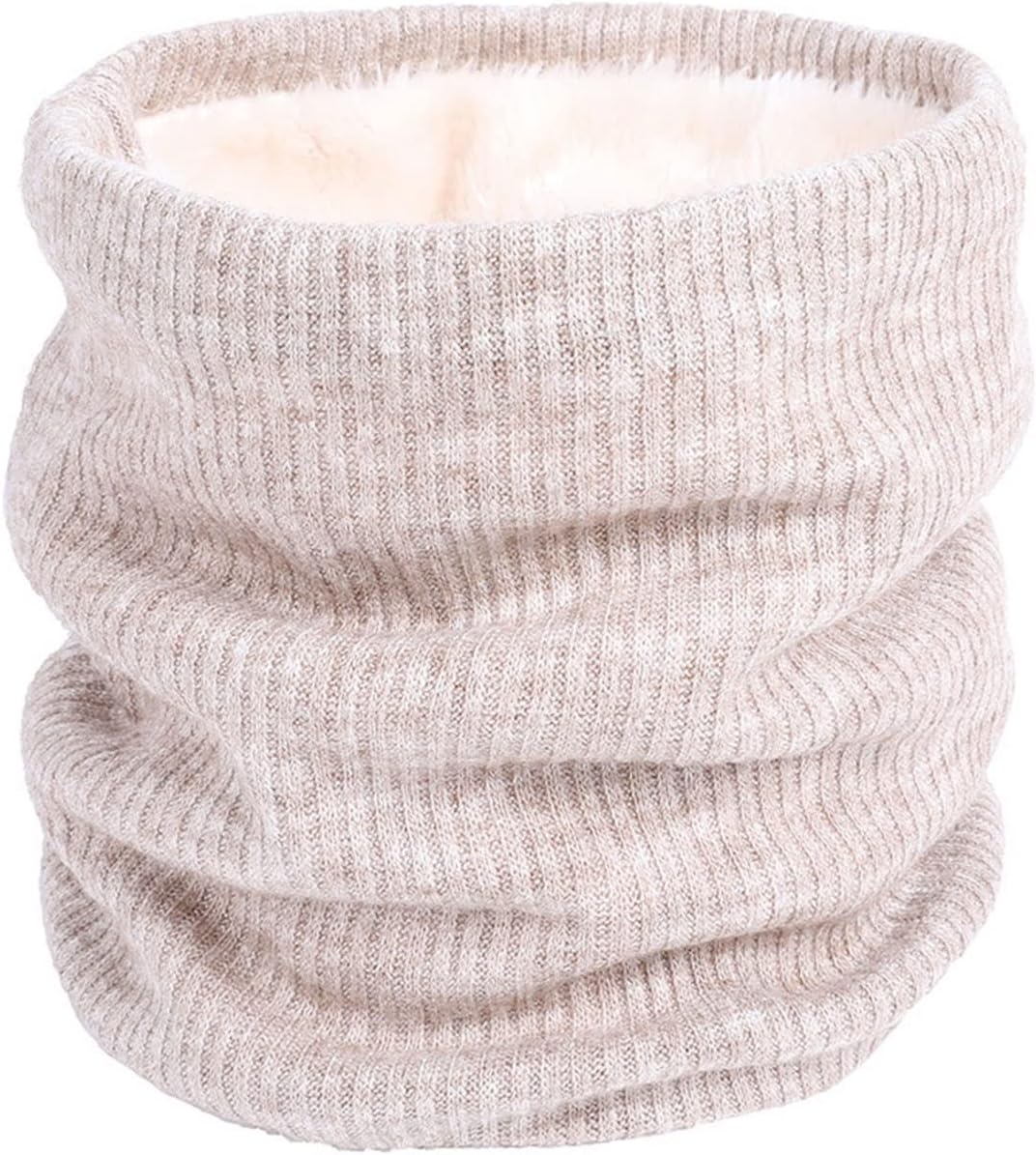 Winter Neck Warmer Men Ski, Neck Gaiter Face Scarf Women, Windproof Scarves for Snowshoeing (Color : Gray, Size : 25 * 22 * 2em)