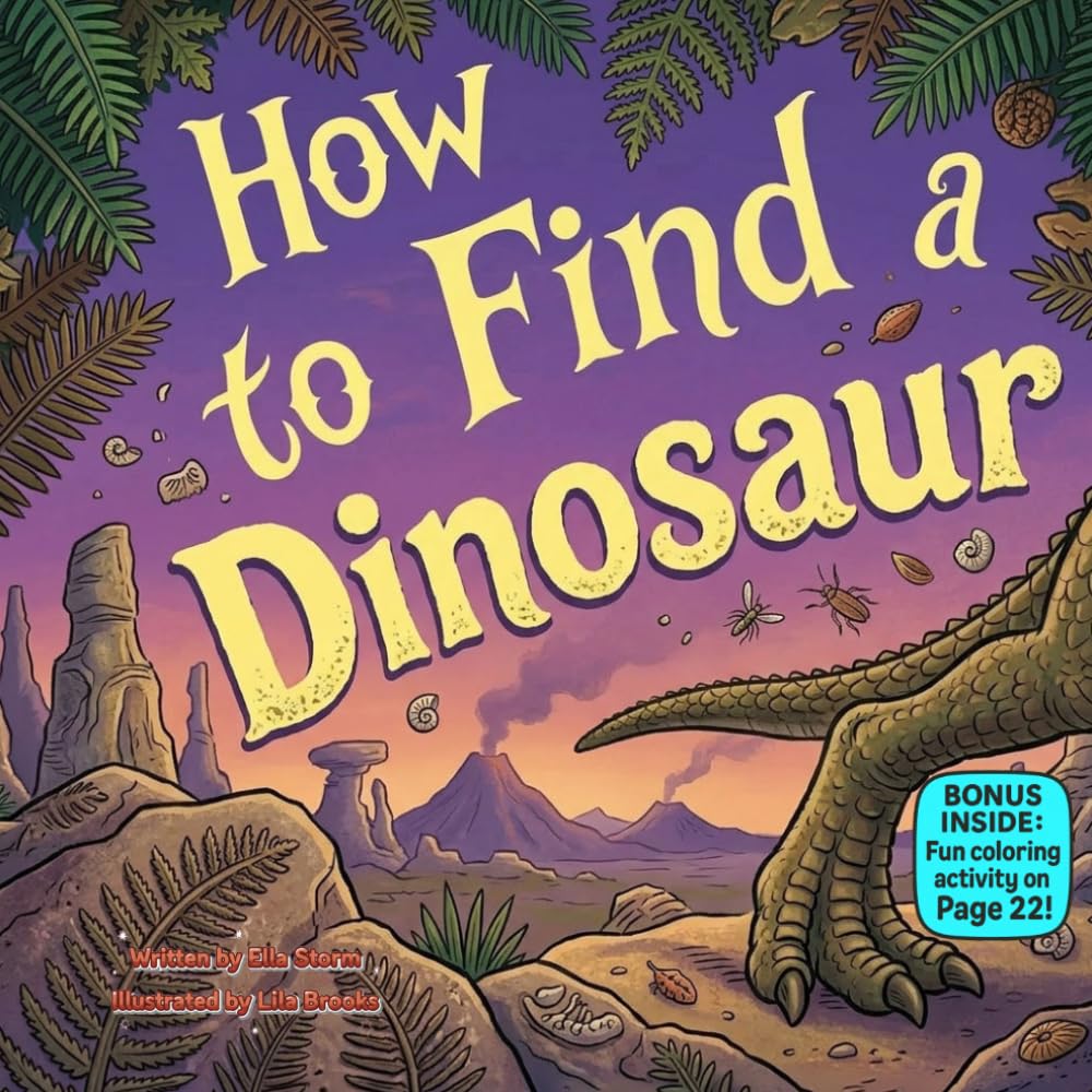 How to Find a Dinosaur: A Funny Rhyming Adventure About Searching, Surprises, and Friendship for Kids Ages 3–10