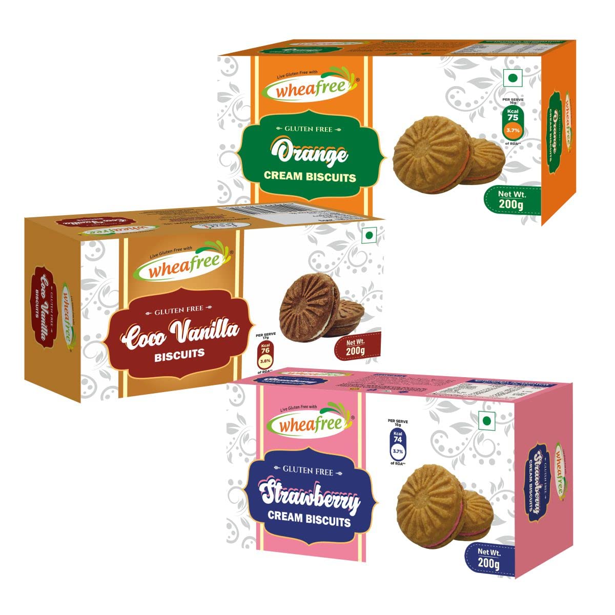 See full amazon price history chart for Wheafree Gluten Free Cream Biscuits Combo 600g (Strawberry, Orange, Coco Vanilla) Certified Gluten Free (Pack of 3*200g Each) Wheafree Gluten Free Cream Biscuits Combo 600g (Strawberry, Orange, Coco Vanilla) Certified Gluten Free (Pack of 3*200g Each) (B089Q83917) Amazon Price History, Amazon Price Tracker