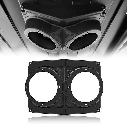 Caja de altavoces UTV para Polaris RZR, resistente al agua, sistema de altavoces universal de 6.5 pulgadas, caja de cápsulas de techo duro para