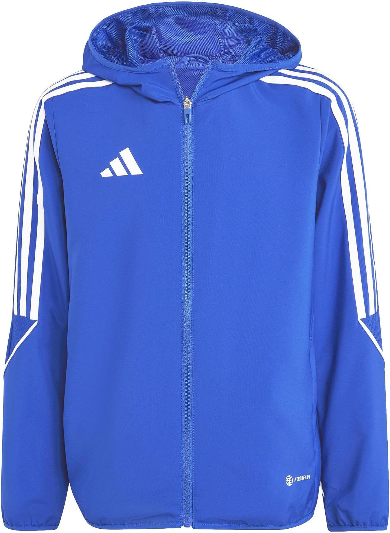 adidas red white and blue windbreaker