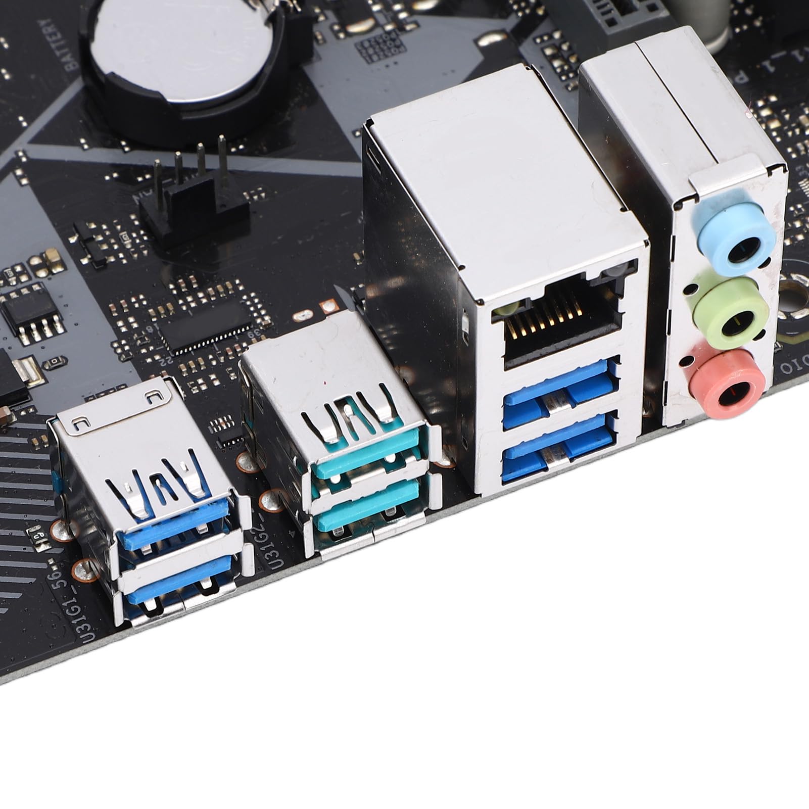 Denash La Scheda Madre B450M-K AM4 DDR4 Supporta Processori Ryzen Dalla Prima Alla Quinta Generazione R3/R5/R7/R9 Athlon con M.2 NVMe e 64 GB di RAM per La Creazione di P