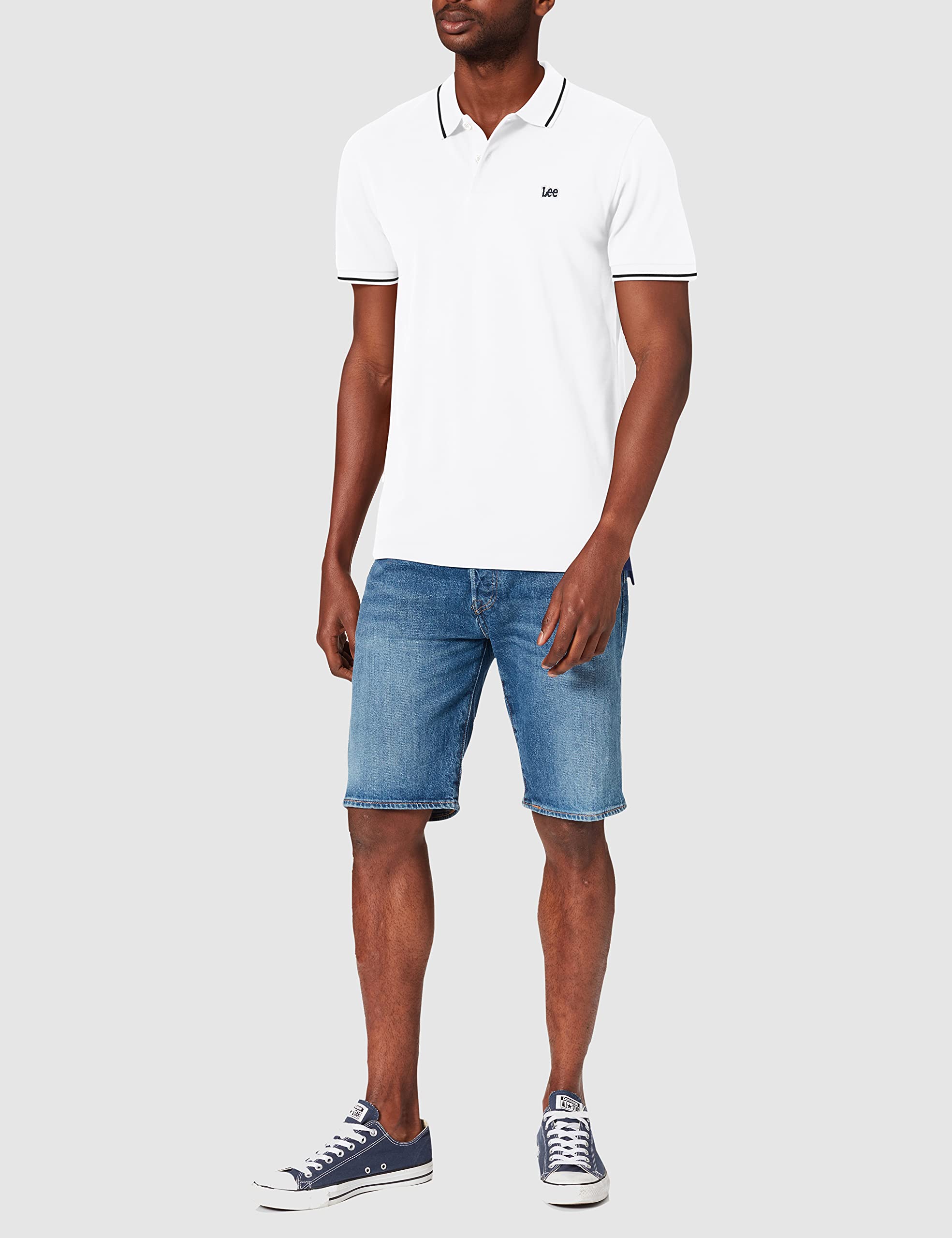 Lee Hombre Pique Polo Camiseta