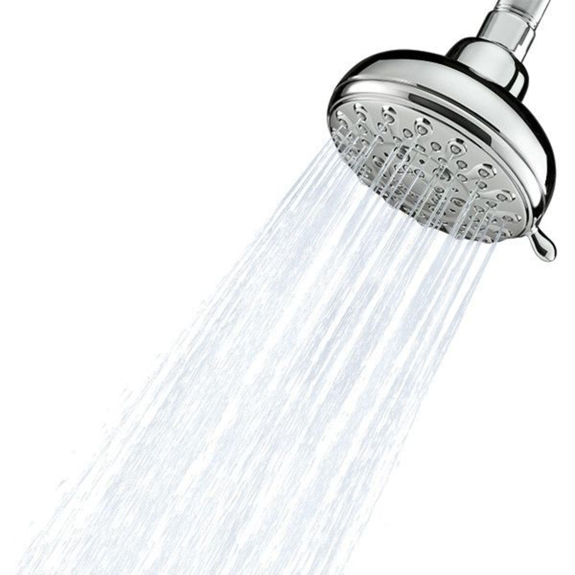 Moen 23045 Banbury - Cabezal de ducha (10,16 cm, 5 funciones), cromado