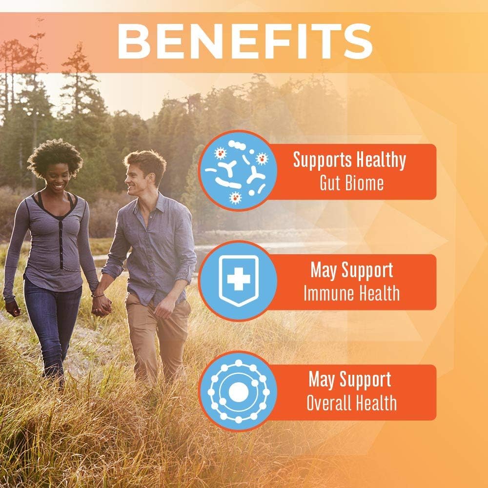 MaryRuth Organics Probiotic Turmeric + Extra GI - Support 62 Billion CFU Ingredients Turmeric Complex with Probiotics - Turmeric Curcumin Capsules for Digestion - Plant-Based Vegan - 60 ct