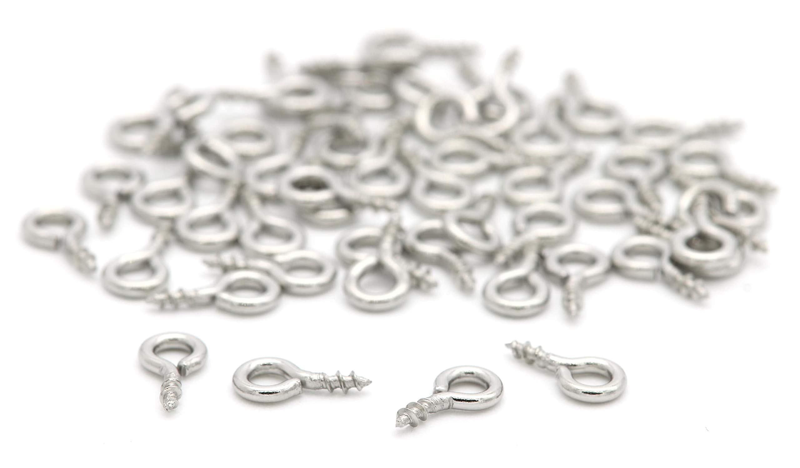 Set Di 1050 Anelli Aperti In Acciaio Inox Per Bigiotteria - 3-8 Mm, Riparazione E Creazione Fai Da Te - 2