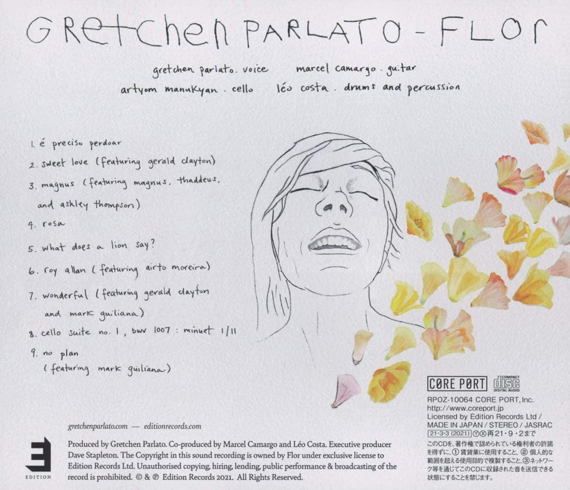 GRETCHEN PARLATO - Flor - Disque CD
