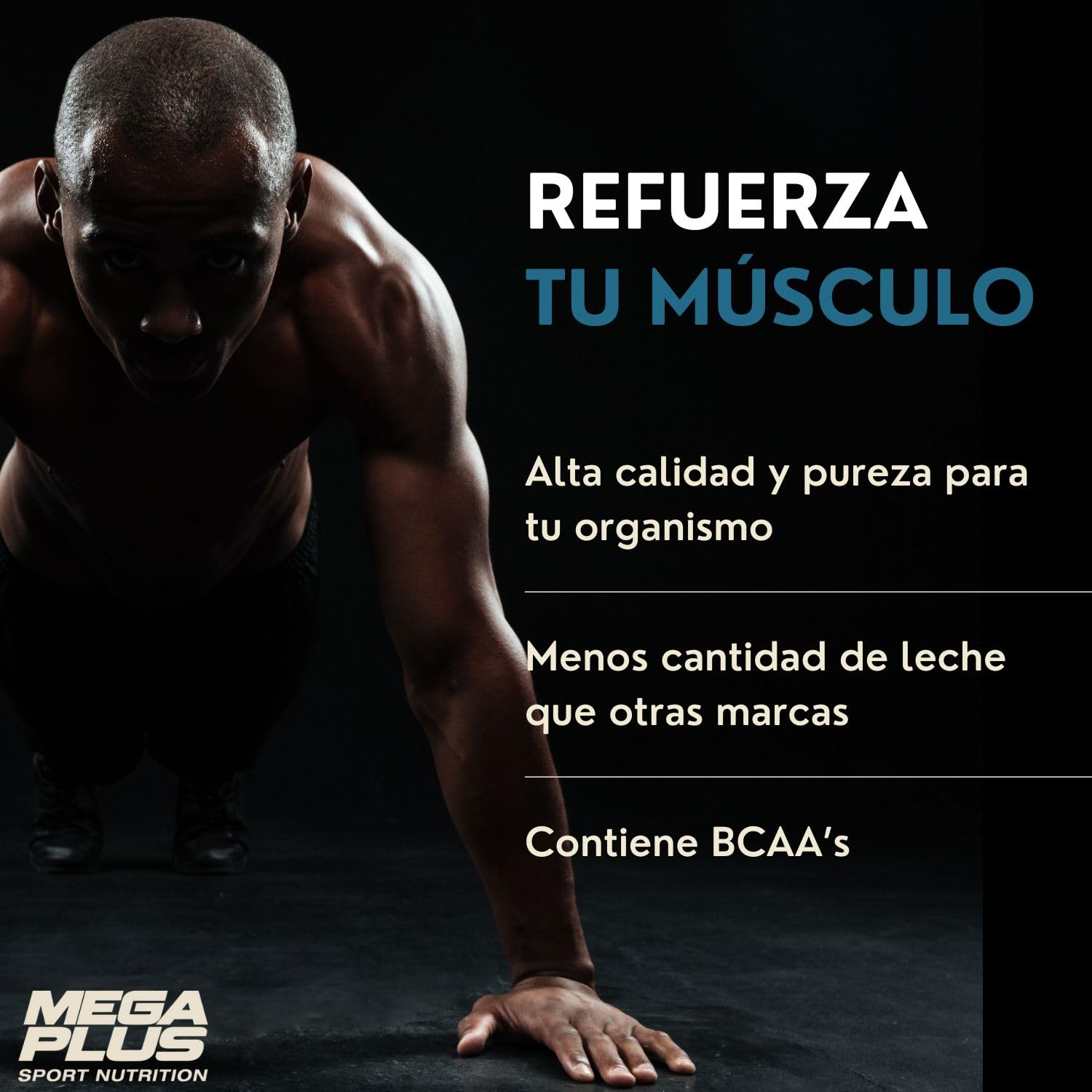 Whey Protein - Mega Plus - Proteína De Suero Concentrada Para Ganar Masa Muscular Y Recuperación - Proteina Whey En Polvo - Whey Protein Isolate - Alto Contenido Proteico - Proteina Vainilla 2kg