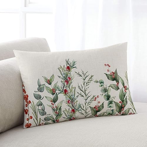 Miniatura 8 de Fundas de almohada de 12 x 20 pulgadas, románticas y negras con estampado de leopardo y rosa roja de amor, fundas de almohada de microfibra