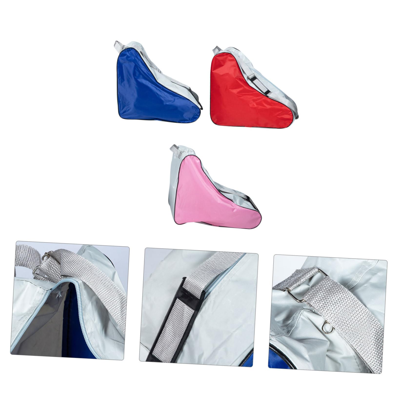 Happyyami Pattini A Rotelle Borsa Pattini Scarpe Borsa Portaoggetti Multifunzionale - Materiale Durevole