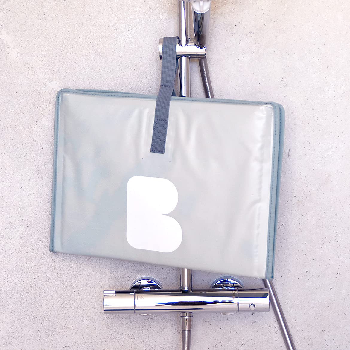 BEABA, Bañera Plegable para Bebé, Compacta, Diseño y Moda, Almacenamiento Práctico, Ocupa un Espacio Mínimo, Fácil de Usar, Bañera Pop Up Camele’O, Azul