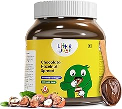 Little Joys Chocolate Spread | No Refined Sugar, No Palm Oil, No Preservatives | Sweetened with Jaggery | Rich Hazelnut, Cocoa, Ragi & Bajra | 300g