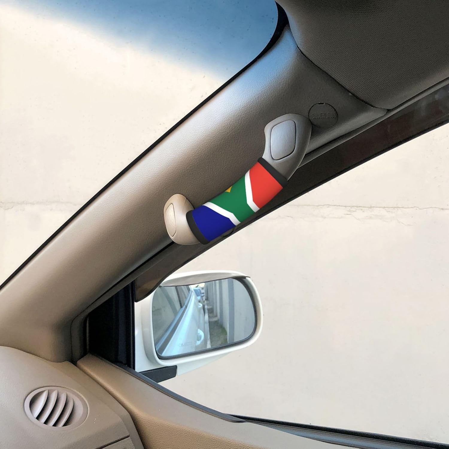 South African Flag Print 2 Pack Luggage Handle Wrap for Suitcase, Comfort Soft Handle Covers, Luggage Accessories