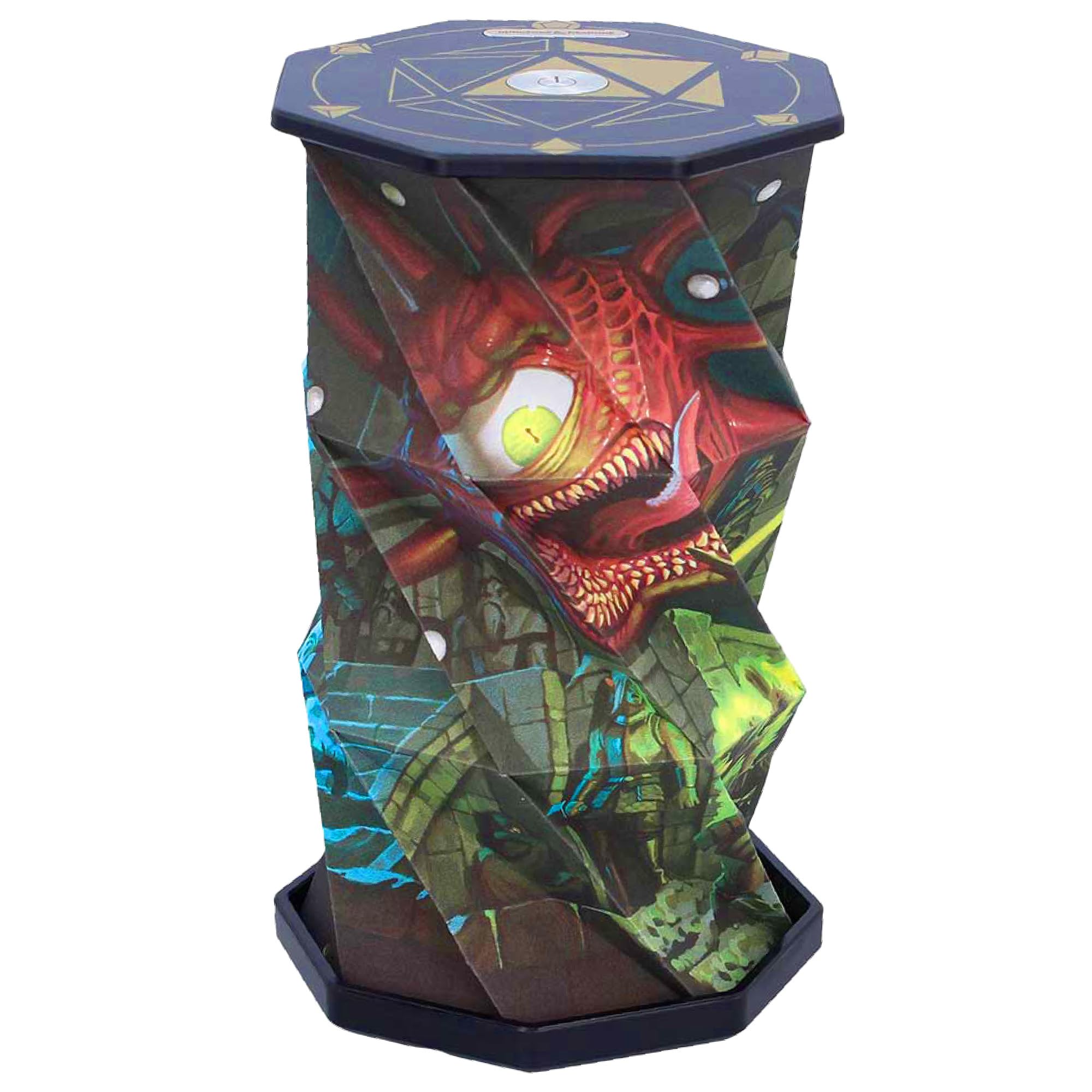 Nemesis Now Dungeons & Dragons Beholder Foldable Lamp 21cm - Touch-Activated, USB-C Rechargeable Light, Gifts & Decor for Collectors and D&D Fans